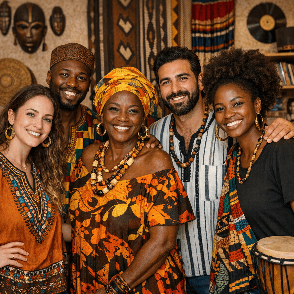 L'équipe Trésors d'Afrique